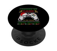Ho messo in pausa il mio gioco per essere qui sei benvenuto giocatore di Natale PopSockets PopGrip Adesivo