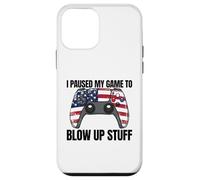 Ho messo in pausa il mio gioco per far saltare roba Gamer 4 luglio Custodia per iPhone 12 mini