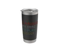 Ho messo in pausa il mio gioco per giocare a calcio divertente detti gamer Bicchiere termico in acciaio inox doppia parete