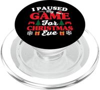 Ho messo in pausa il mio gioco per la vigilia di Natale - Gaming Lover Gamer Xmas PopSockets PopGrip per MagSafe