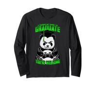 Ho Messo in Pausa Il Mio Gioco per laurearmi Divertente Giocatore Panda feroce Maglia a Manica