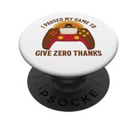 Ho messo in pausa il mio gioco per ringraziare zero giocatori PopSockets PopGrip Adesivo