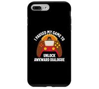 Ho messo in pausa il mio gioco per sbloccare dialoghi imbarazzanti Ringraziamento Custodia per iPhone 7 Plus/8 Plus