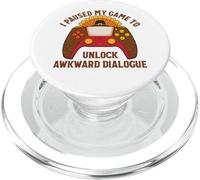 Ho messo in pausa il mio gioco per sbloccare dialoghi imbarazzanti Ringraziamento PopSockets PopGrip per MagSafe