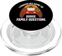 Ho messo in pausa il mio gioco per schivare domande familiari Ringraziamento PopSockets PopGrip per MagSafe