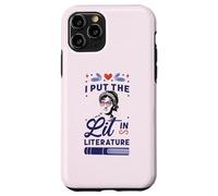 Ho messo la luce nella letteratura Jane Austen Sunglasses Meme Custodia per iPhone 11 Pro