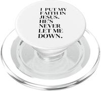 HO MESSO LA MIA FEDE IN GESÙ PopSockets PopGrip per MagSafe