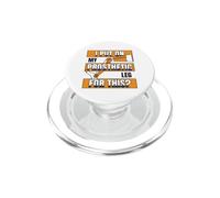 Ho messo la mia protesi gamba per questa protesi della gamba dell'utente PopSockets PopGrip per MagSafe
