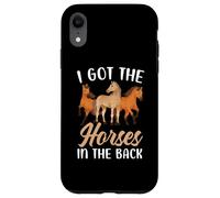 Ho ottenuto i cavalli nel cavallo equestre posteriore equitazione Custodia per iPhone XR