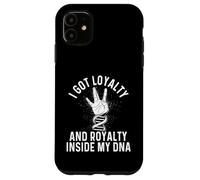 Ho ottenuto lealtà e royalty dentro il mio DNA - 80s 90s Hip Hop Custodia per iPhone 11