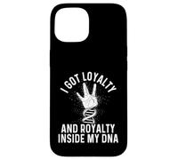 Ho ottenuto lealtà e royalty dentro il mio DNA - 80s 90s Hip Hop Custodia per iPhone 15