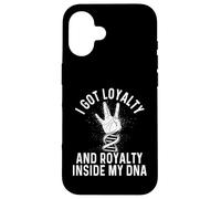 Ho ottenuto lealtà e royalty dentro il mio DNA - 80s 90s Hip Hop Custodia per iPhone 16