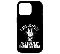Ho ottenuto lealtà e royalty dentro il mio DNA - 80s 90s Hip Hop Custodia per iPhone 16 Pro