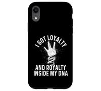 Ho ottenuto lealtà e royalty dentro il mio DNA - 80s 90s Hip Hop Custodia per iPhone XR