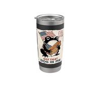 Ho ottenuto quel cane dentro di me rana scontroso hot dog 4 luglio giapponese Bicchiere termico in acciaio inox doppia parete