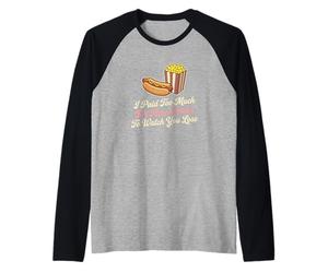 Ho pagato Troppo per Questi Snack per vederti Perdere Sport Maglia con Maniche Raglan