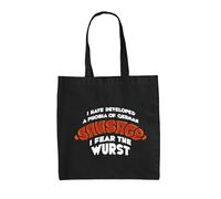 Ho Paura Del Wurst - Borsa In Tela - Salsiccia Bratwurst Cibo Tedesco
