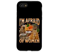 Ho paura delle donne Divertente Capybara Meme Bootleg Y2K Grafica Custodia per iPhone SE (2020) / 7/8