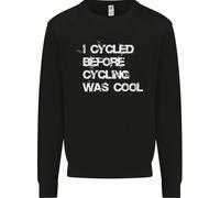 Ho Pedalato Prima Che Il Ciclismo Fosse Cool Felpa Uomo