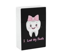 Ho perso il mio primo dente Porta sigarette apribile impermeabile Scatola porta sigarette