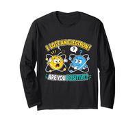 Ho Perso Un ELETTRONE Sei UMORIO ATOMO Nucleo Positivo Maglia a Manica