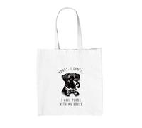 Ho Piani Con Il Mio Boxer - Borsa In Tela - Cane Cani Amore Animale Carino