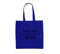 Ho Piani Con Il Mio Bulldog - Borsa In Tela - Bulldog Amore Per Animali