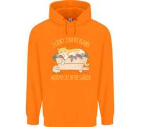 Ho Piani Con Il Mio Gatto Nel Giardino Felpa Per Bambini