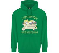 Ho Piani Con Il Mio Gatto Nel Giardino Felpa Per Bambini