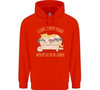 Ho Piani Con Il Mio Gatto Nel Giardino Felpa Per Bambini