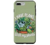 Ho Piani Con Le Mie Piante Divertente Giardiniere Detto Custodia per iPhone 7 Plus/8 Plus