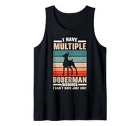 Ho più disturbi Doberman Amante dei Cani Cucciolo di Zampa Canotta