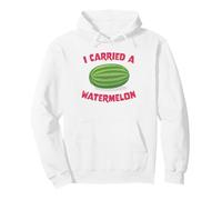Ho portato un'anguria Felpa con Cappuccio