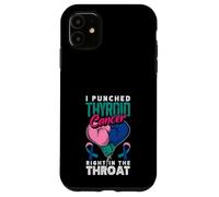 Ho preso a pugni il cancro alla tiroide proprio nella gola Custodia per iPhone 11