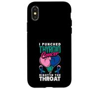 Ho preso a pugni il cancro alla tiroide proprio nella gola Custodia per iPhone X/XS
