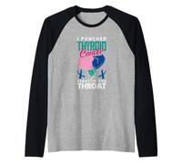 Ho preso a Pugni Il Cancro alla tiroide Proprio nella Gola Maglia con Maniche Raglan