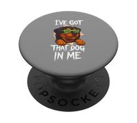 Ho quel cane dentro di me Meme divertente Rottweiler PopSockets PopGrip Adesivo