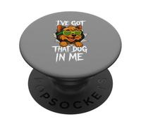 Ho quel cane dentro di me Meme divertente Yorkshire Terrier PopSockets PopGrip Adesivo