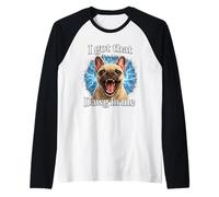 Ho Quel Tipo in Me Camicia Arrabbiata del Bulldog Francese Maglia con Maniche Raglan