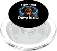 Ho quello stupido dentro di me Maglietta da bassotto PopSockets PopGrip per MagSafe