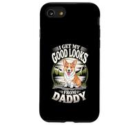 Ho ricevuto il mio bell'aspetto da Daddy Corgi Puppy Dog Lover Custodia per iPhone SE (2020) / 7/8