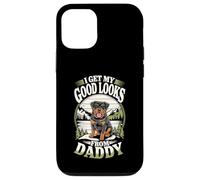 Ho ricevuto il mio bell'aspetto da papà Rottweiler Puppy Dog Lover Custodia per iPhone 12/12 Pro