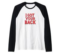 Ho ricevuto il tuo discorso per amici fedeli Maglia con Maniche Raglan