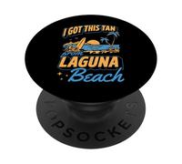 Ho ricevuto questa abbronzatura da Laguna Beach California PopSockets PopGrip Adesivo