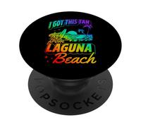 Ho ricevuto questa abbronzatura da Laguna Beach California PopSockets PopGrip Adesivo