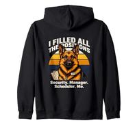 Ho Riempito Tutte Le Posizioni Security Manager Scheduler Me Felpa con Cappuccio