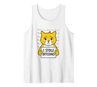 Ho Rubato Bitcoins Cat Humor Risorsa Digitale Citazione Divertente Canotta