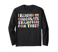 Ho sbiancato la mia stella marina al cioccolato per questo divertente umorismo per adulti Maglia a Manica