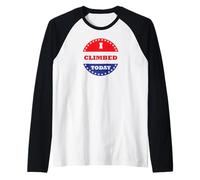 Ho scalato Oggi Maglia con Maniche Raglan