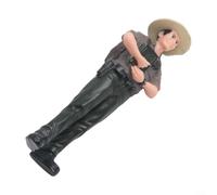 HO Scale Farm People Figure per modellini di treni - Dipinto contadino e pastore simulazione personaggi in piedi, realistico modello layout scenico accessori (ZQ373)